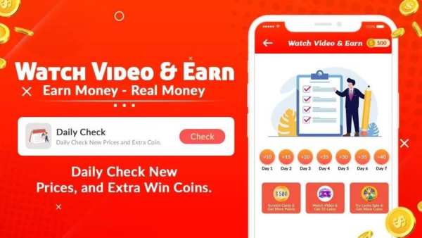 Daily Cash:Watch Video & Earn Money-2020 स्क्रीनशॉट 3