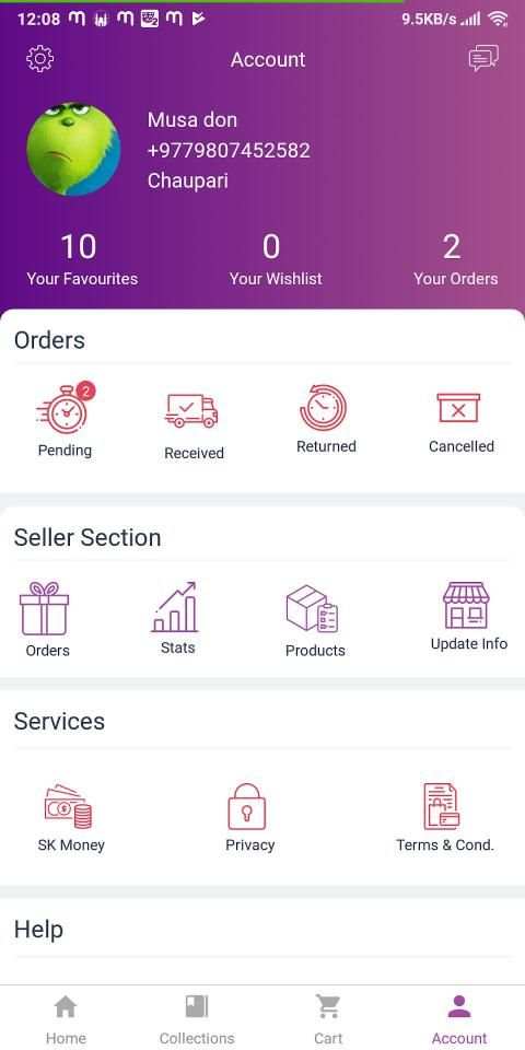 Sk Shoping screenshot 1