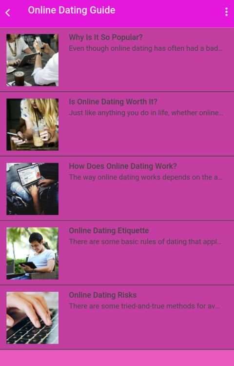 Online Dating Tips screenshot 6