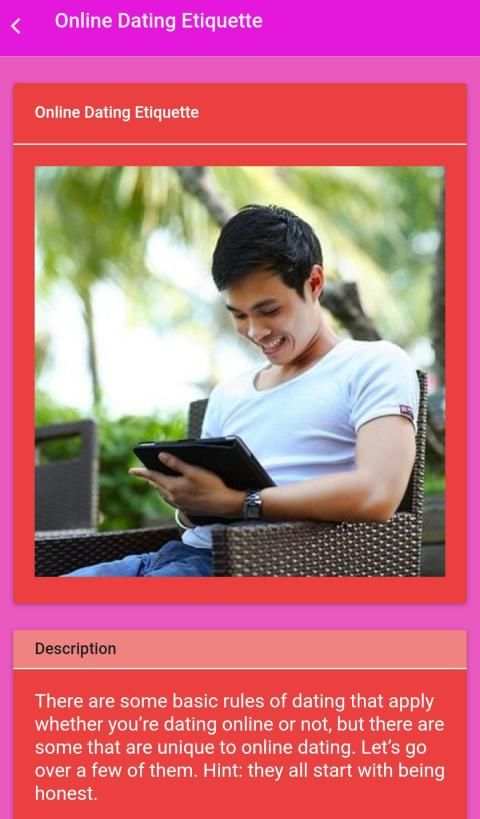 Online Dating Tips screenshot 3