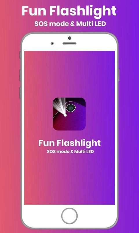 Fun Flashlight - SOS Mode and Multi LED स्क्रीनशॉट 6
