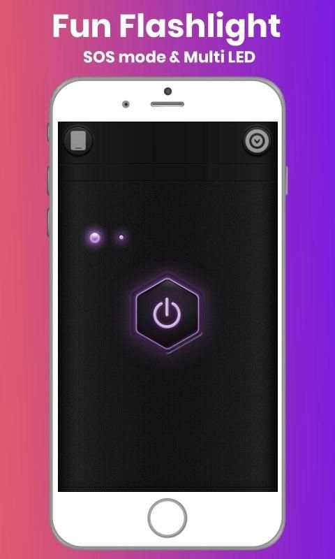Fun Flashlight - SOS Mode and Multi LED स्क्रीनशॉट 5