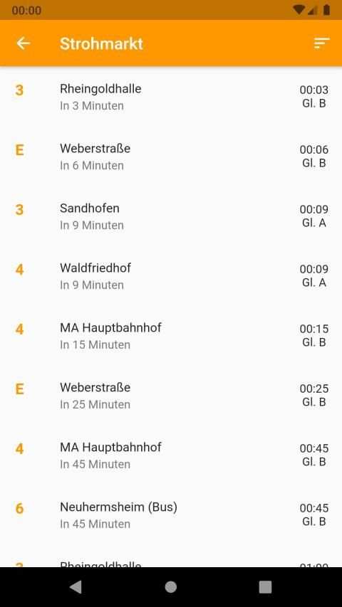 RNV Live Fahrplan screenshot 3