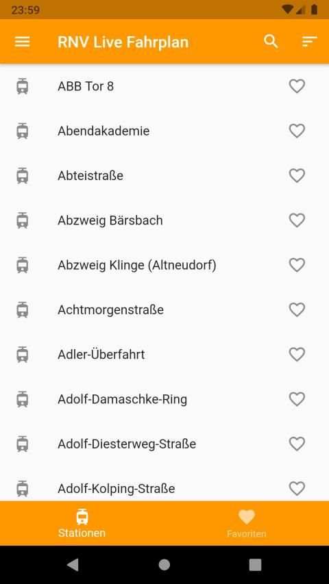RNV Live Fahrplan screenshot 2