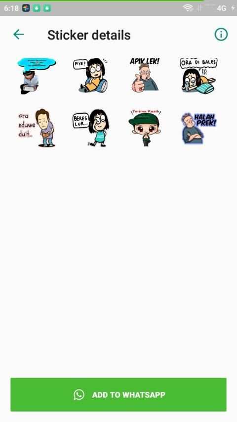 Sticker WA Bahasa Madura 2019 screenshot 2