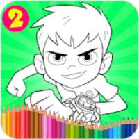 Coloring Pages For Ben Ten Alines