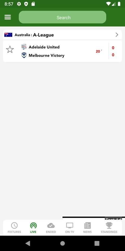 Soccer Livescore screenshot 2