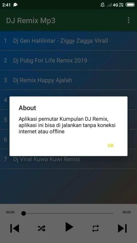 DJ REMIX - OFFLINE MP3 screenshot 1