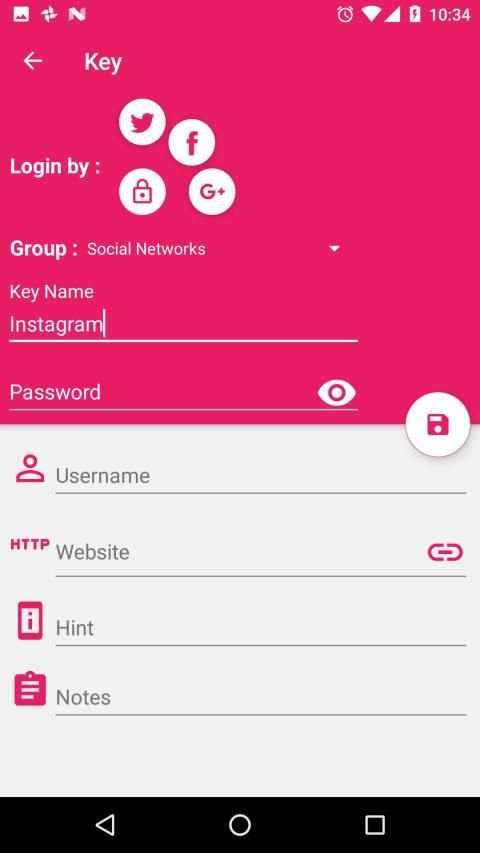 Keep it Safe Password Manager screenshot 1