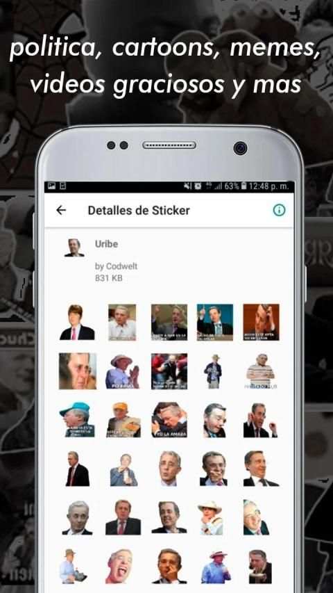 BangStickers para WhatsApp WAStickerApps screenshot 6