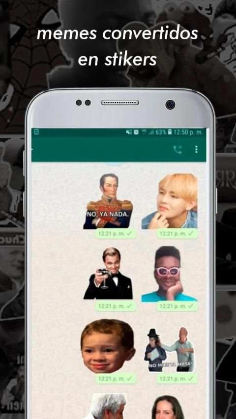 BangStickers para WhatsApp WAStickerApps screenshot 3