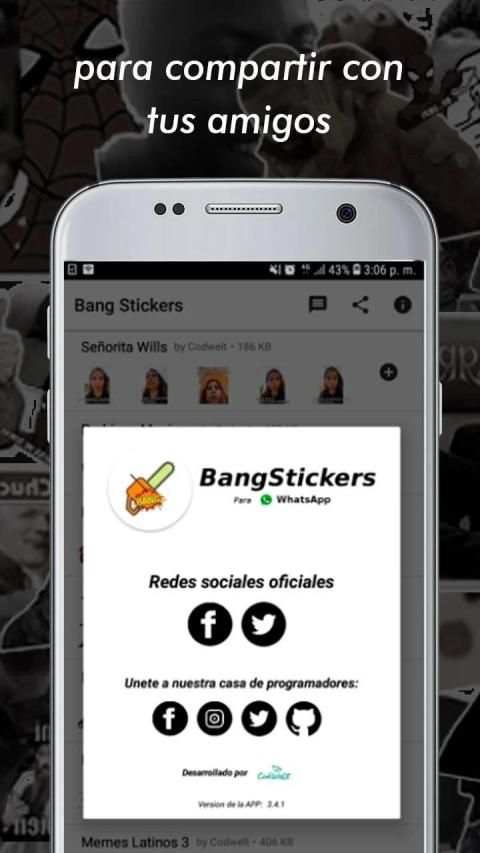 BangStickers para WhatsApp WAStickerApps screenshot 5