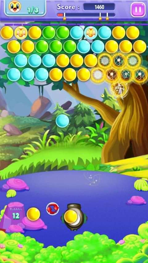 Bubble Birds Shooter स्क्रीनशॉट 1