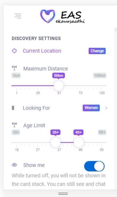 Ekaursaathi Dating App screenshot 25