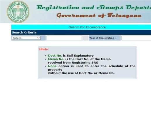 Encumbrance Certificate Online Status EC CC Copy screenshot 1