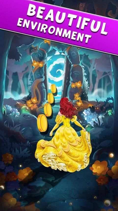 Lost Temple Princess Final 3D Run स्क्रीनशॉट 1