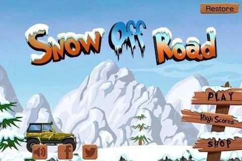 Snow Off Road -- mountain mud dirt simulator game स्क्रीनशॉट 1