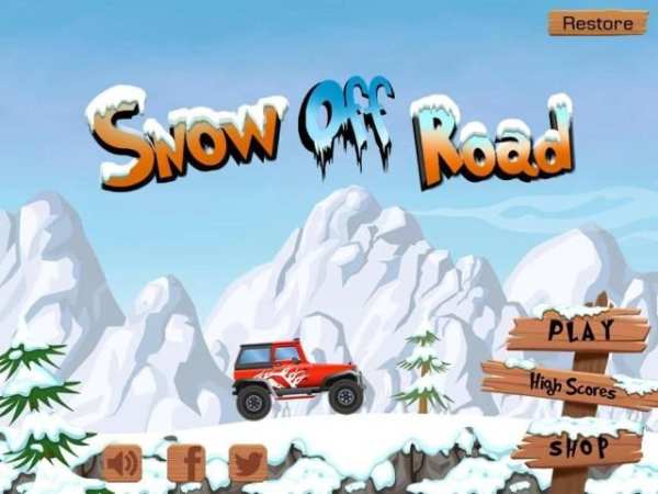 Snow Off Road -- mountain mud dirt simulator game स्क्रीनशॉट 6