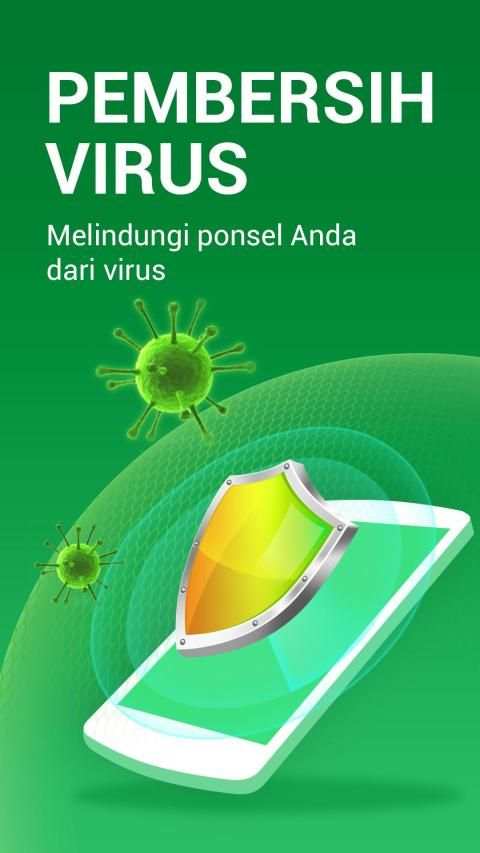 Pembersih Virus dan Sampah: Antivirus(MAX Cleaner) screenshot 4