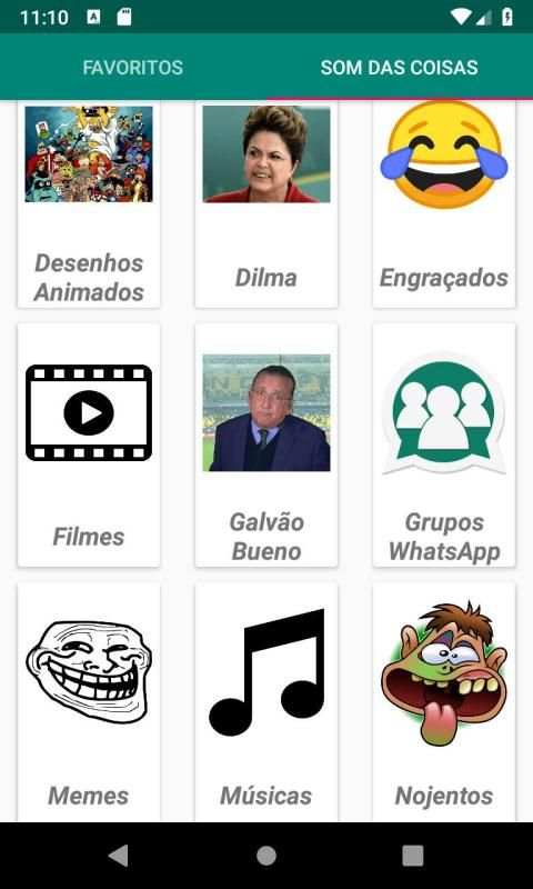 Som das Coisas - Áudios whatsapp e memes screenshot 7