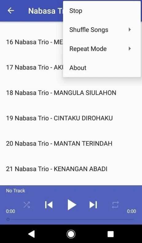 Lagu Batak Nabasa Trio Offline screenshot 1