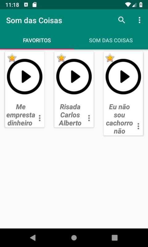 Som das Coisas - Áudios whatsapp e memes screenshot 1
