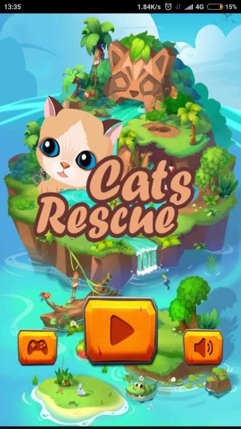 Crush Cubes - Cat Rescue screenshot 5