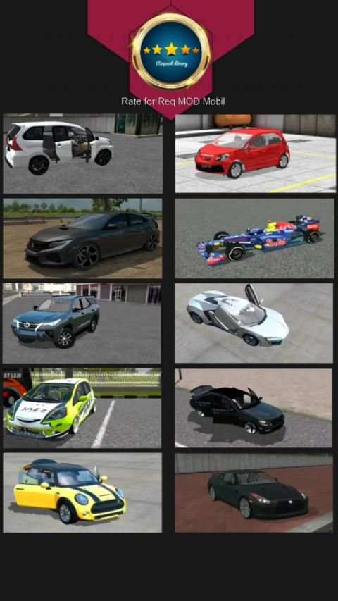Mod Mobil Bussid Lengkap screenshot 3