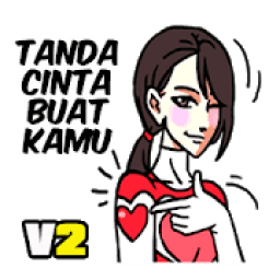Stiker Cewe Romantis WAStickerApps icon