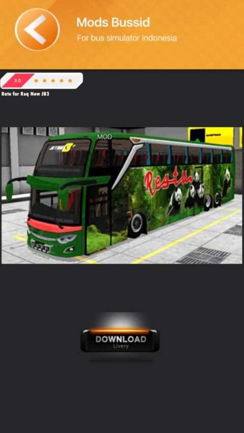 Kumpulan Mod Bussid Bus screenshot 1