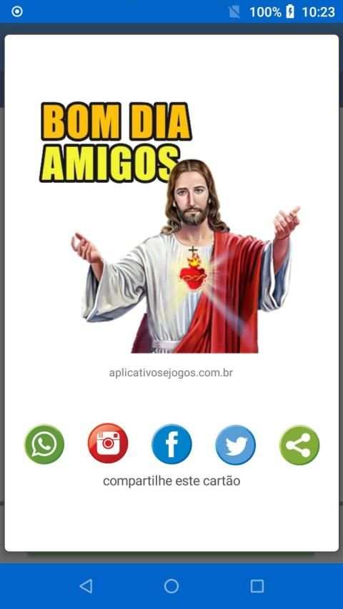 Figurinhas e Status de Jesus - WAStickerApps screenshot 1