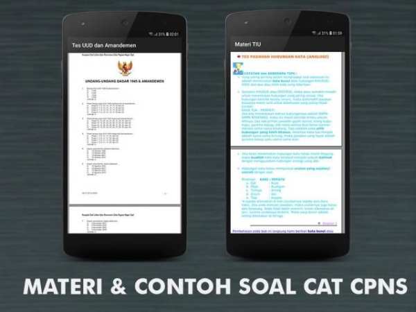 SOAL SIMULASI TES CAT CPNS TERBARU 2019 screenshot 4