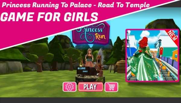 Princess Running To Palace - Road To Temple स्क्रीनशॉट 5