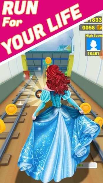 Princess Running To Palace - Road To Temple स्क्रीनशॉट 1