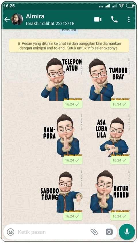 Sunda Stiker Lucu WAStickerApps screenshot 3