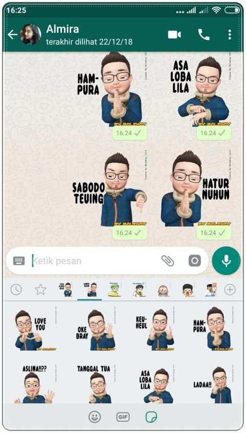 Sunda Stiker Lucu WAStickerApps screenshot 7