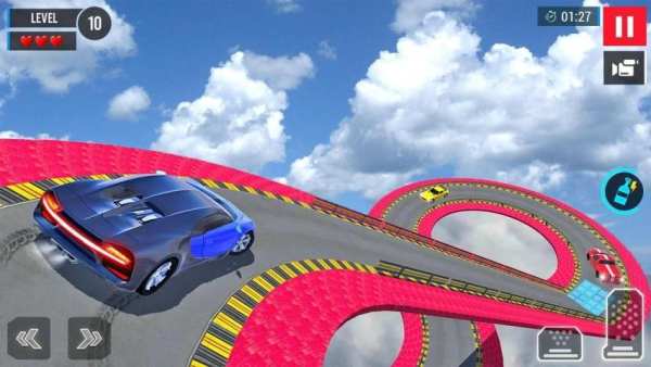 कार स्टंट रेसिंग 2019 - Car Stunt Racing स्क्रीनशॉट 2