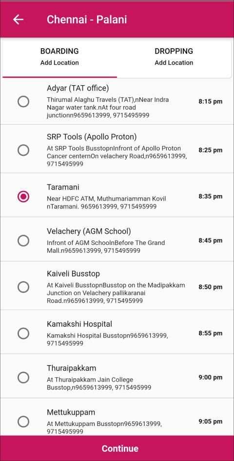 Vaganan - Online Bus Ticket Booking screenshot 3