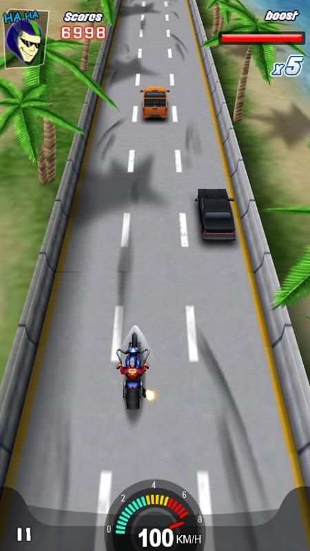 Racing Moto 3D screenshot 3