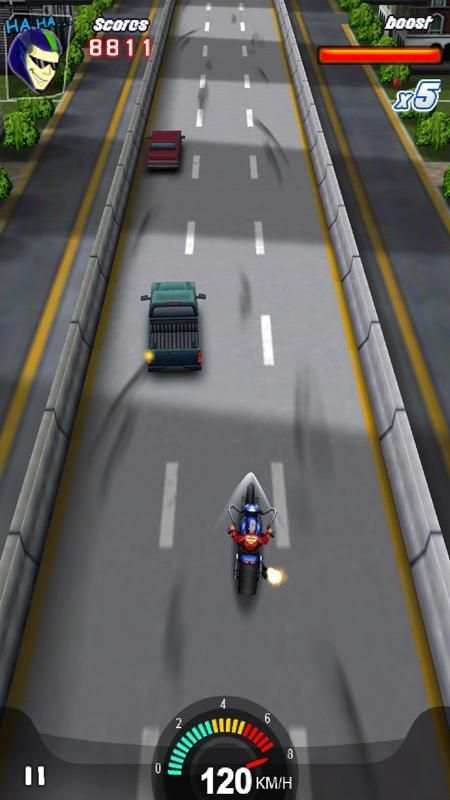 Racing Moto 3D screenshot 5