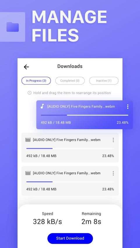 Video Downloader Browser To Download Video HD 2019 screenshot 3