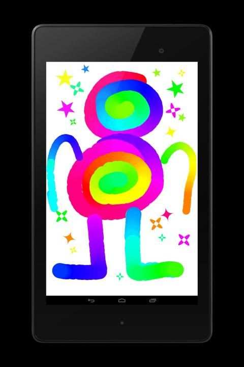 Baby Distractor: Finger Paint screenshot 2
