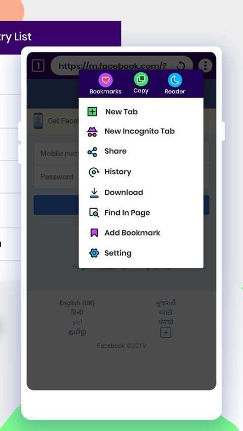 India Unblock VPN Browser - VPN Proxy Browser screenshot 3