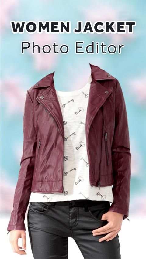 Women Jacket Photo Editor : Look Makeover स्क्रीनशॉट 1