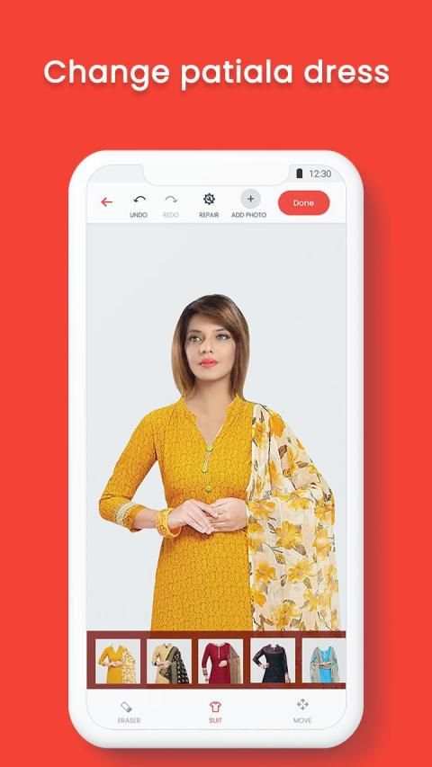 Patiala Dress Latest Photo Suit screenshot 5