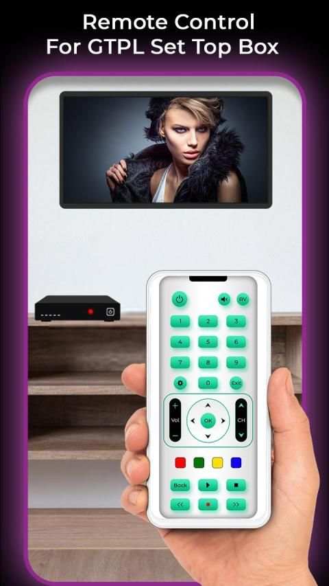 Remote Control For GTPL Set Top Box screenshot 1