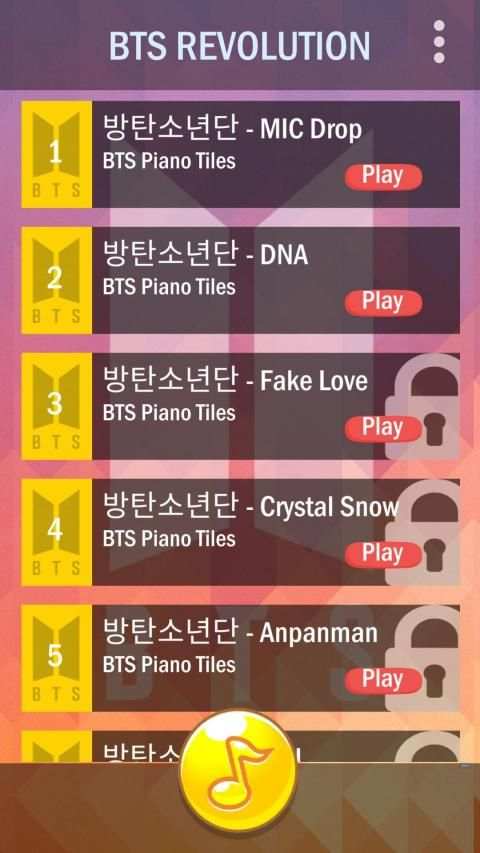 BTS Piano Tiles Revolution screenshot 5