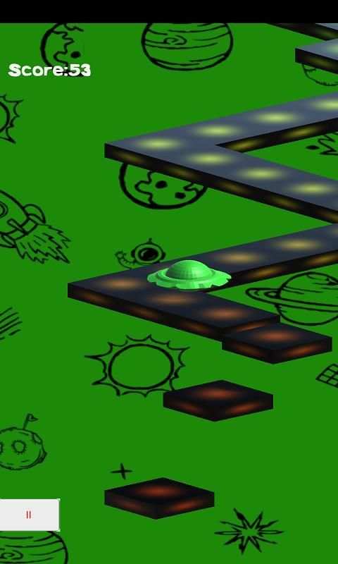 Ufo Run 3D Game screenshot 1