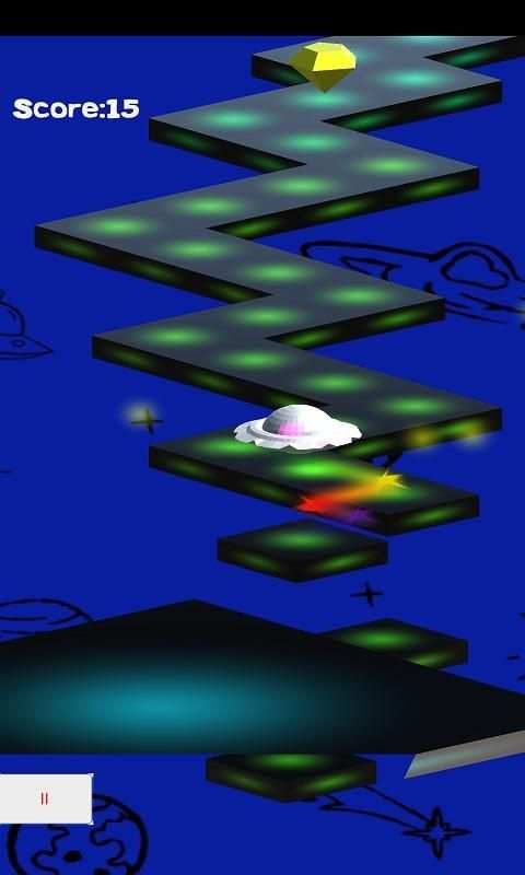 Ufo Run 3D Game screenshot 2