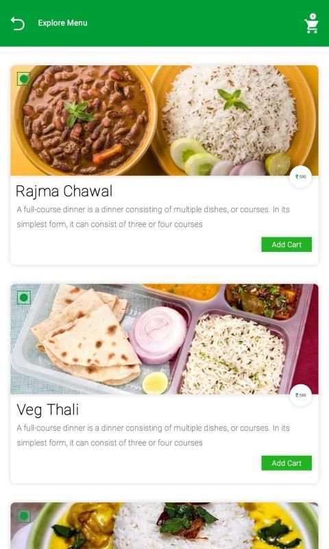 OHO Food Delivery स्क्रीनशॉट 3